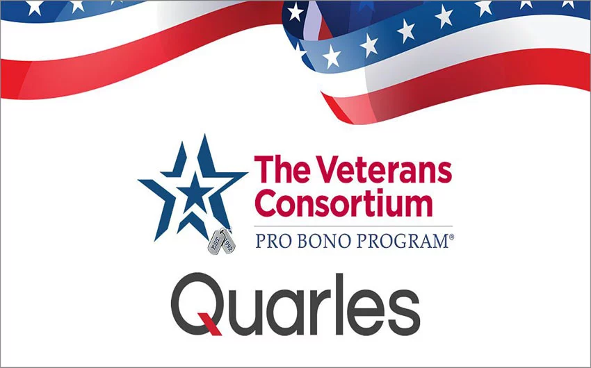 Quarles and The Veterans Consortium Host Annual Veterans Day Pro Bono Attorney Training